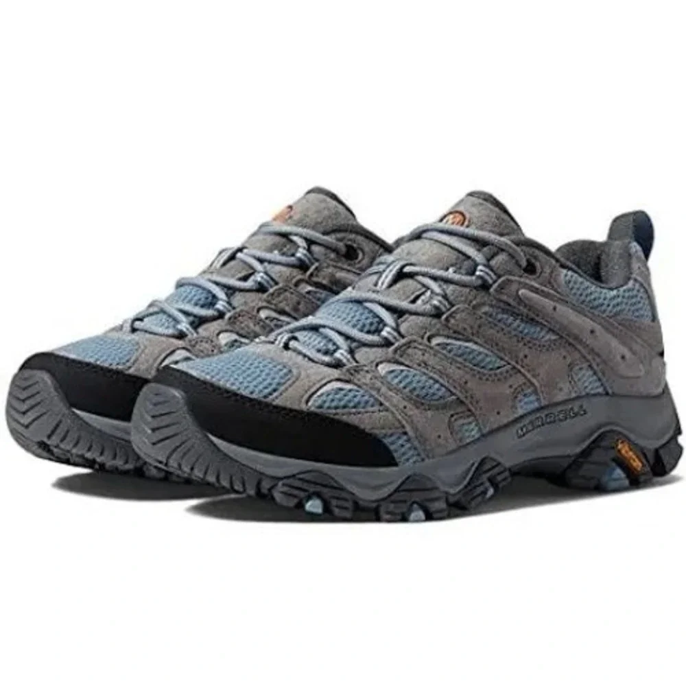 Merrell Moab 3 Women's Hiking Shoes Altitude Blue Grey J036344 Size 9 WP NWT